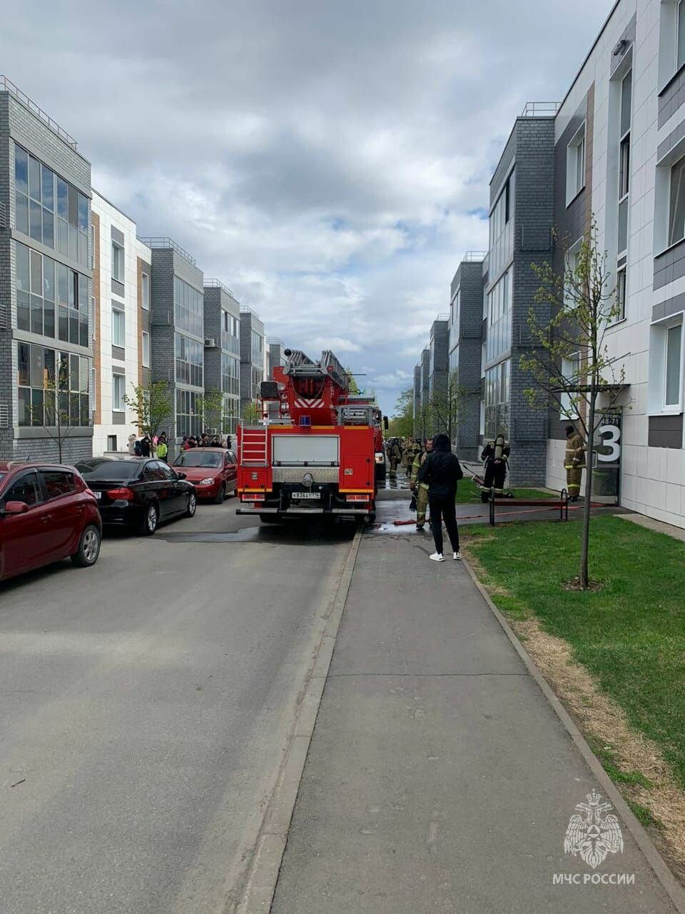 Женщина пострадала в пожаре в ЖК Царево в Пестречинском районе