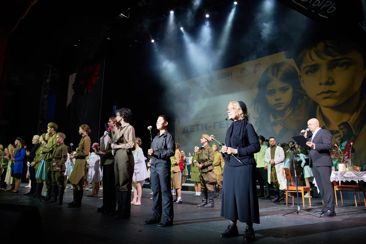 В театре Российской Армии показали спектакль, основанный на рассказе школьника из Тверской области